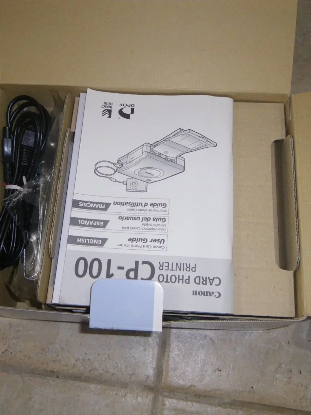 Canon Portable Card Photo Printer CP-100 & KP-36IP Color Ink/Paper Set